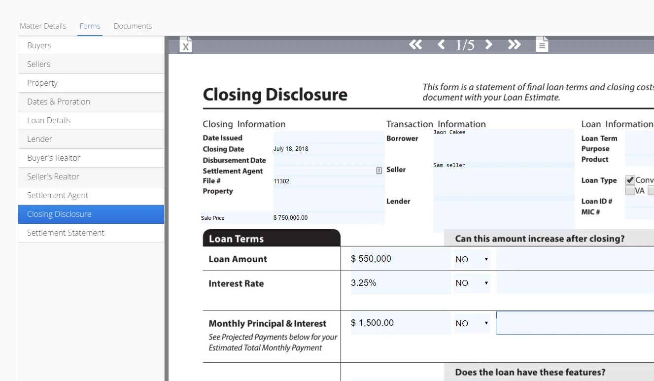 Automated Calculations